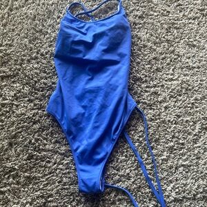 Open backed PINK one piece